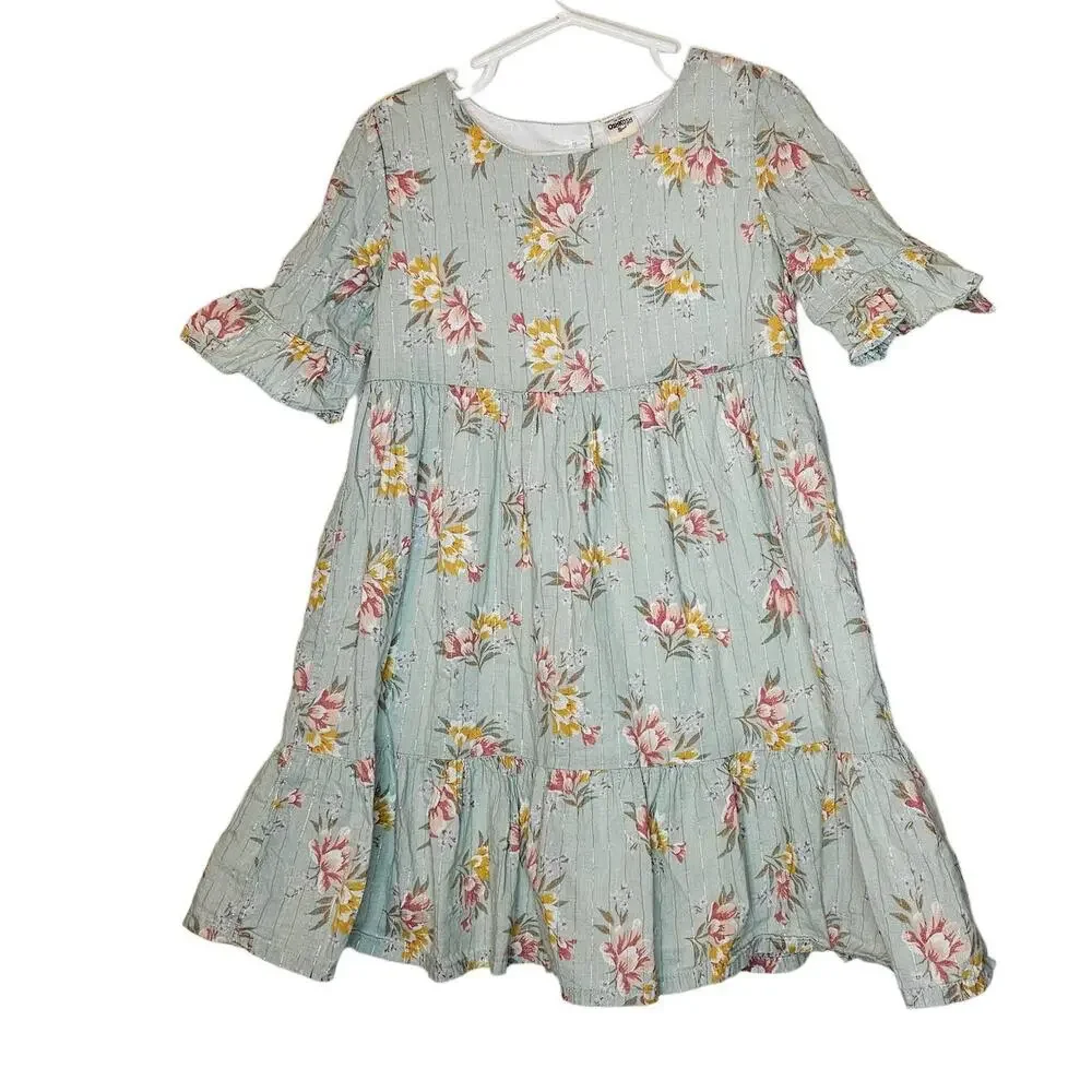 Girls sz 5T Sweatshirt Dress Overall 3 pieces